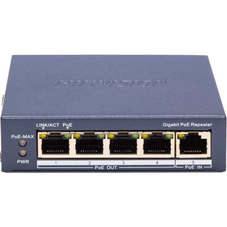 Hikvision Repeater PoE  DS-3E0505P-E/R | 6936422154578