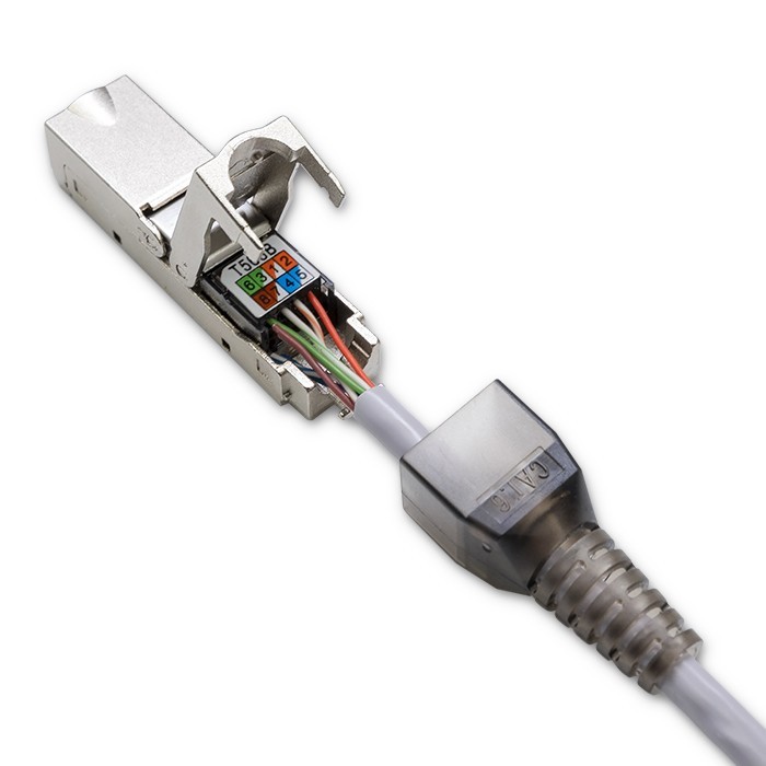 Qoltec  RJ45 toolless STP plug CAT6