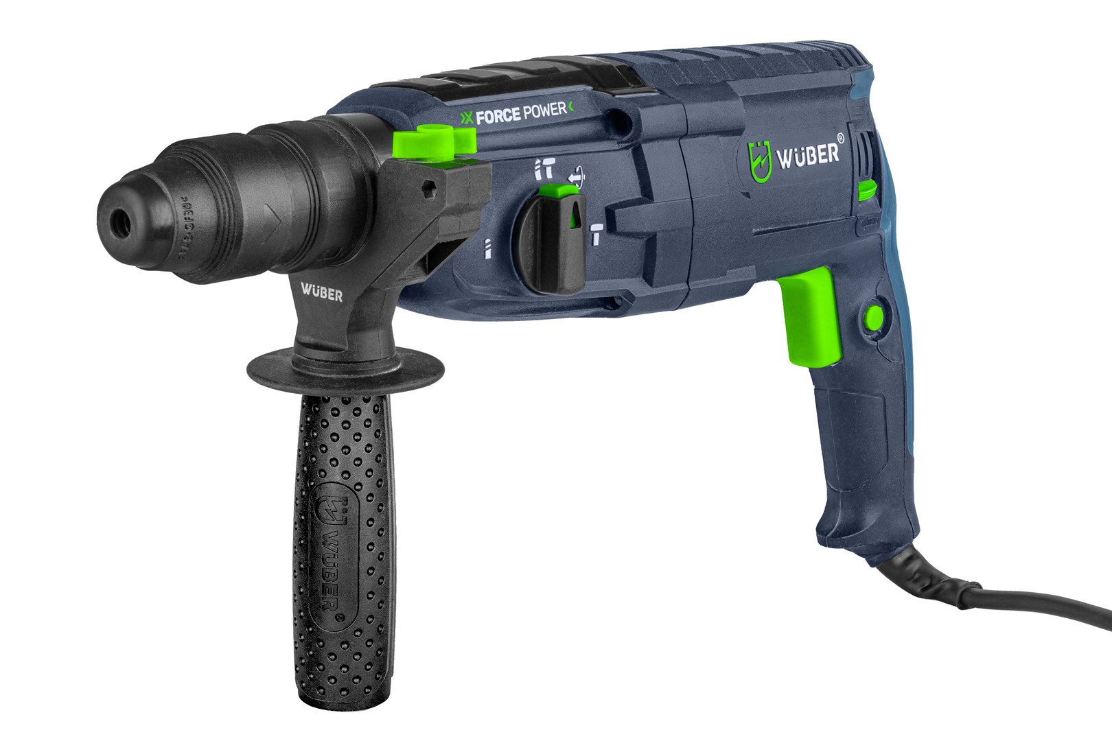WUBER Rotary hammer with 4 J