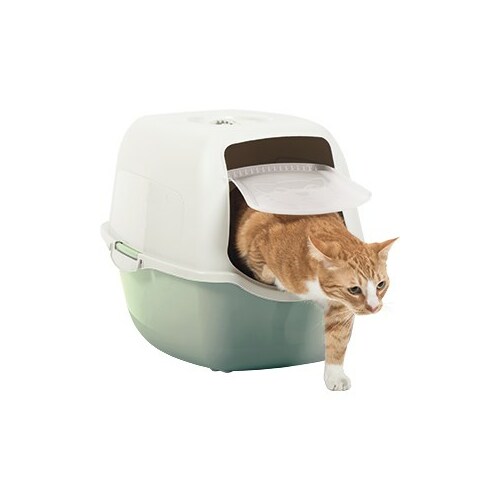 Rotho Bailey Hooded litter box Green