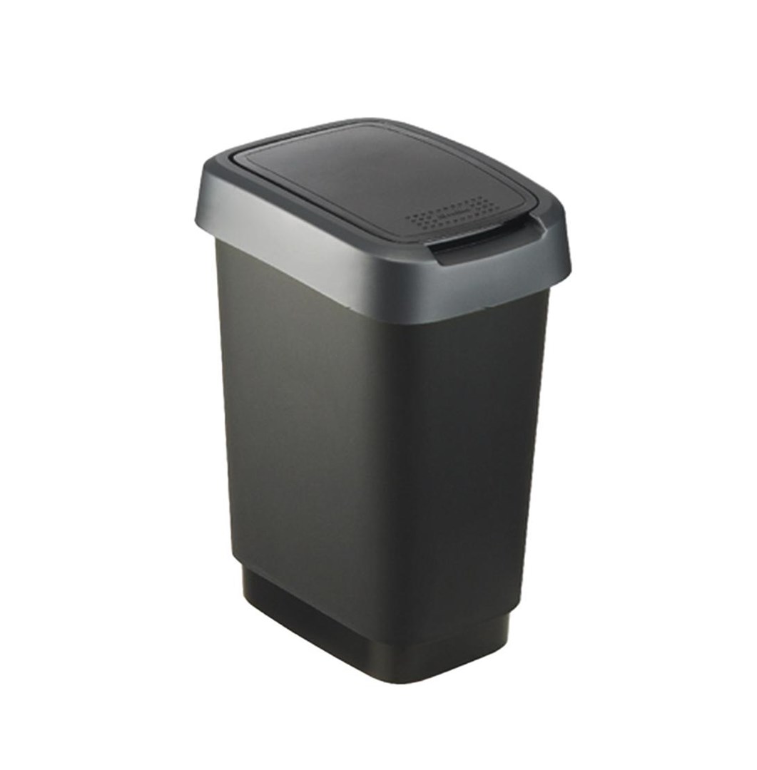 Rotho  Twist Silver - trash bin