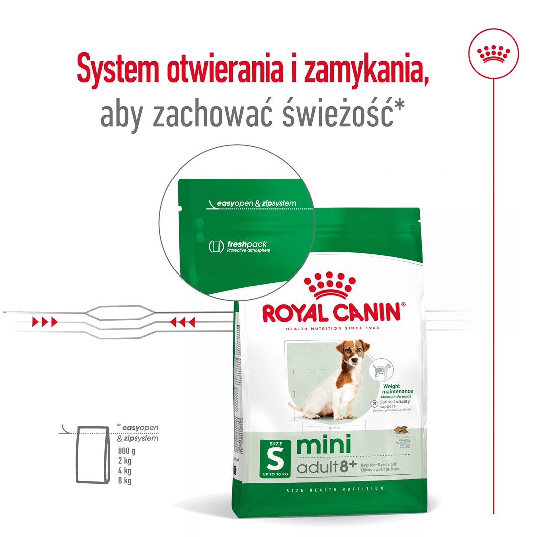 Royal Canin  Mini Adult +8 -