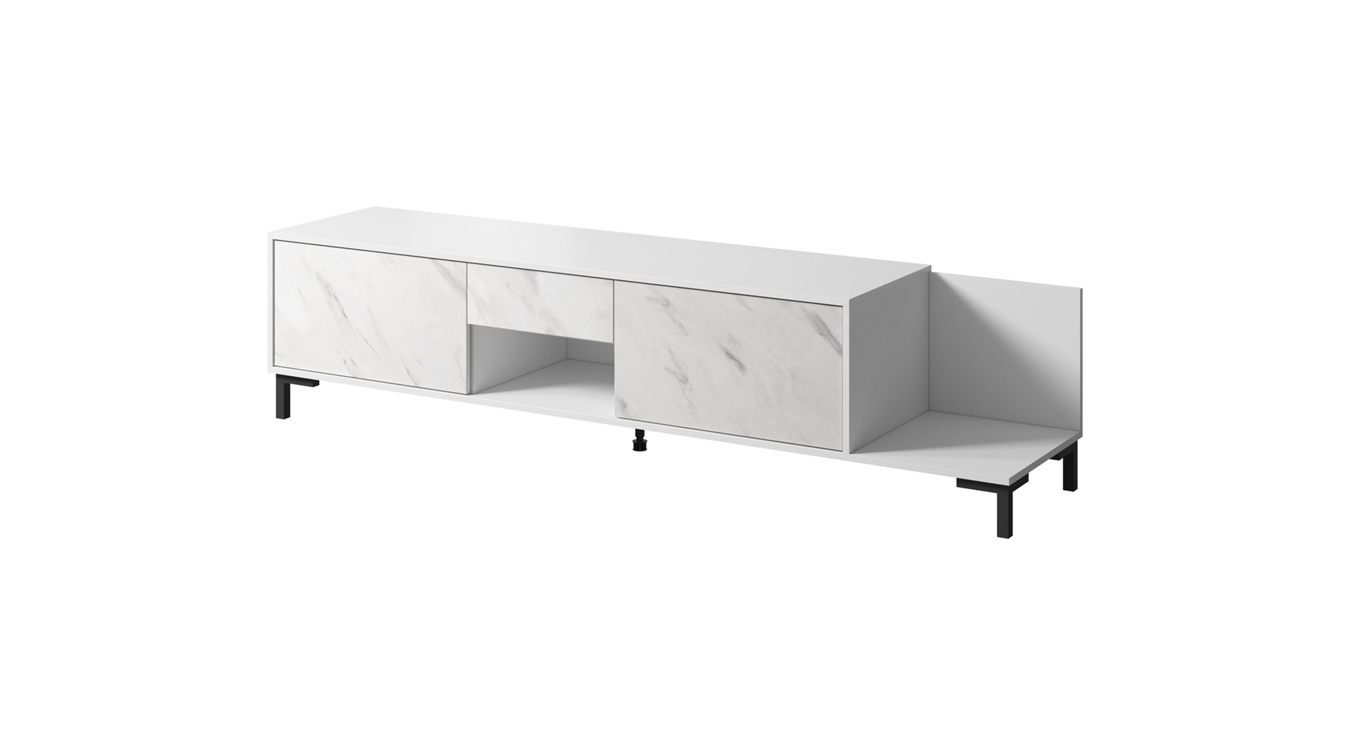 Cama MEBLE RTV Cabinet MARMO 2D1S1K