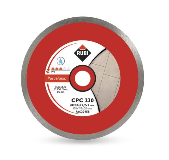 RUBI CPC DIAMOND BLADE 250 x