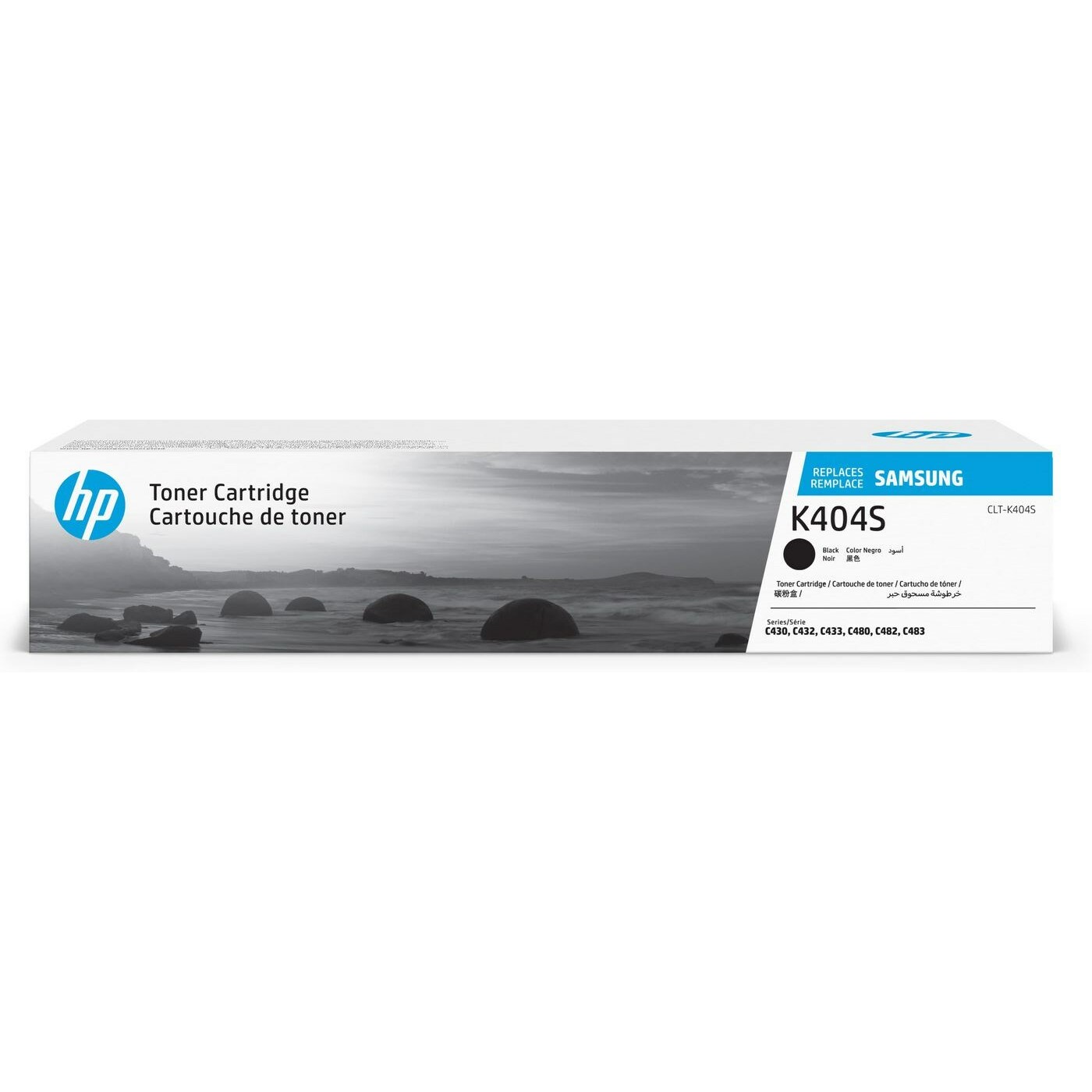 Hewlett-Packard Samsung CLT-K404S Black Original Toner