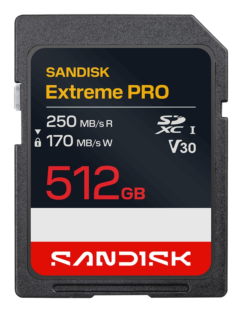 SANDISK Extreme Pro 512 GB SDXC
