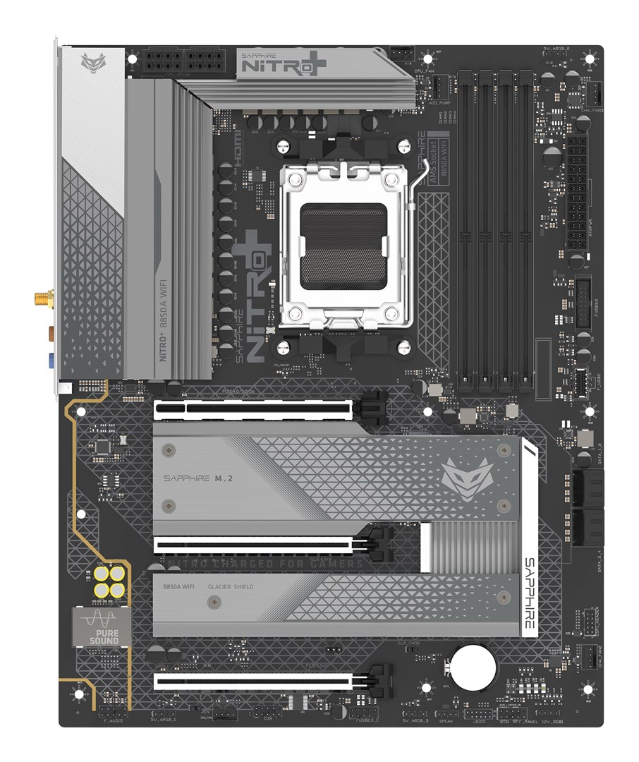 SAPPHIRE NITRO+ B850A WIFI 7 AMD