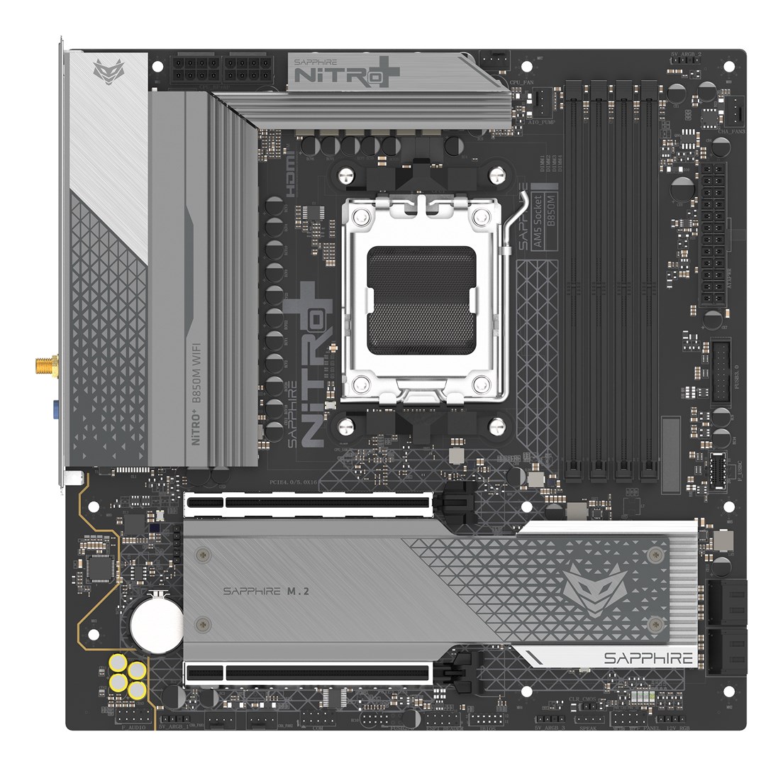SAPPHIRE NITRO+ B850M WIFI AMD B850