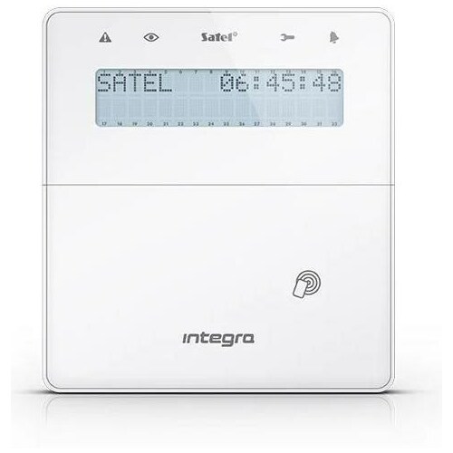 Satel  KEYPAD INT-KLFR-W RFID READER, GRADE3