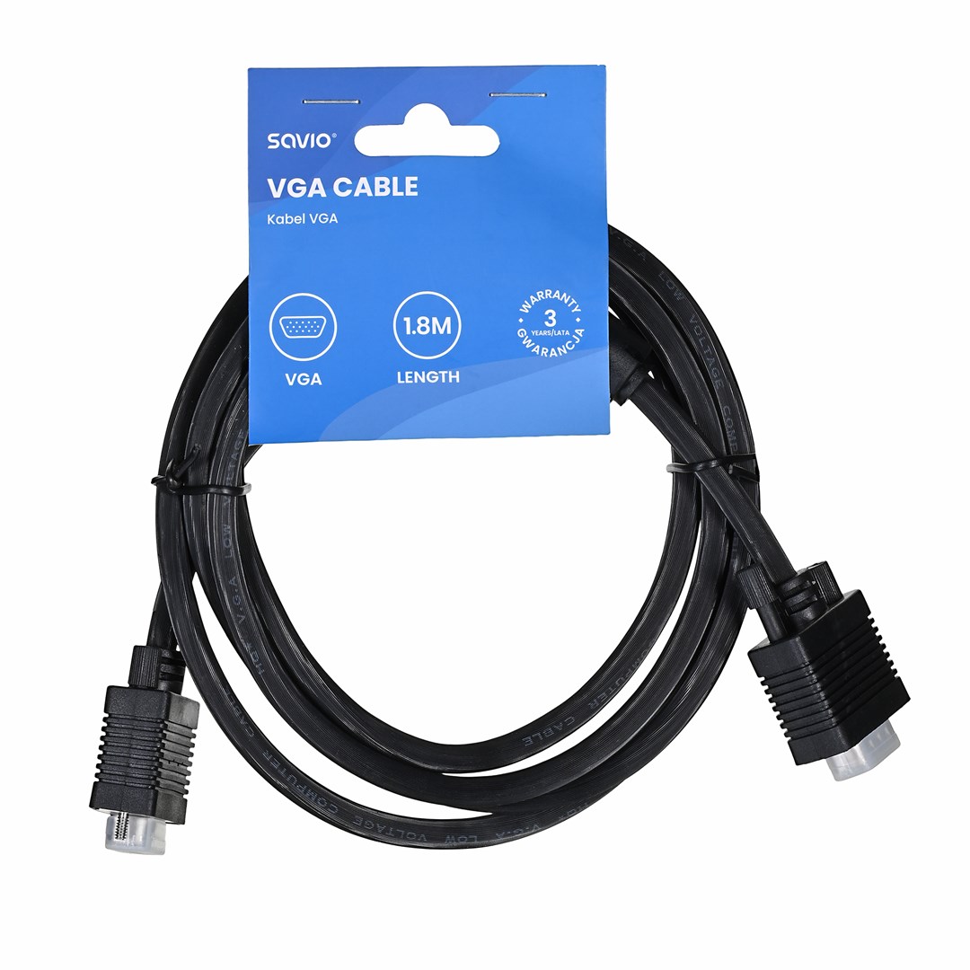 SAVIO  Cable VGA-VGA CL-202 1.8m
