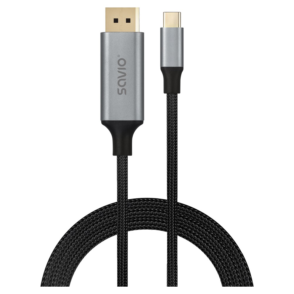 SAVIO Cable CL-208 USB-C-DP 1.2