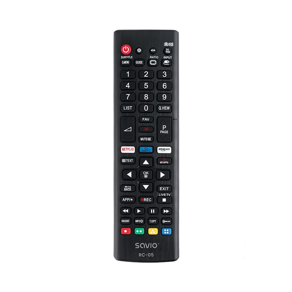 SAVIO  Remote control RC-05 TV LG
