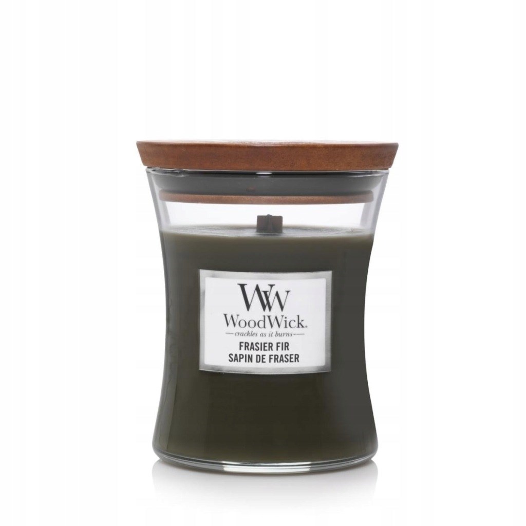 WoodWick Scented Candle, Medium Fraser FIR