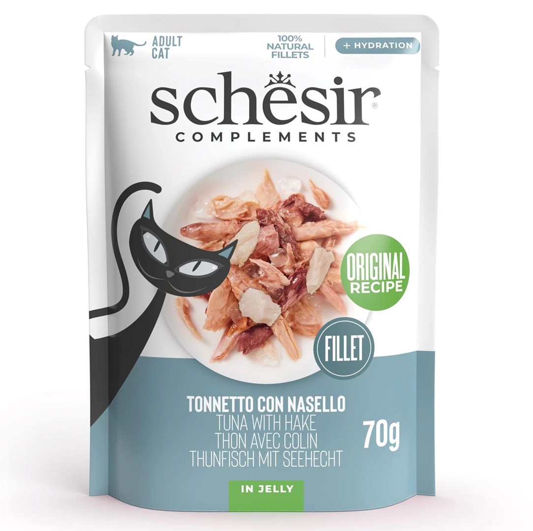 Schesir Tuna with hake in jelly