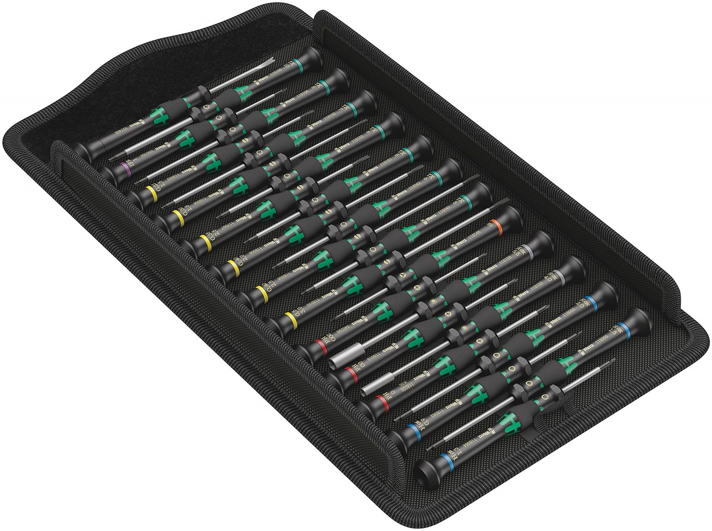 WERA Screwdriver set Kraftform micro 25pcs