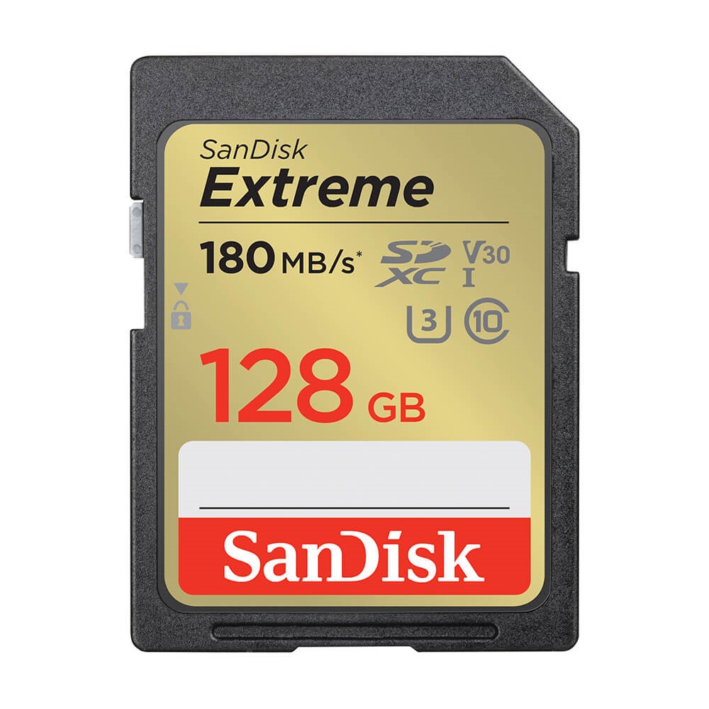SANDISK SD Extreme UHS-I Card 128GB