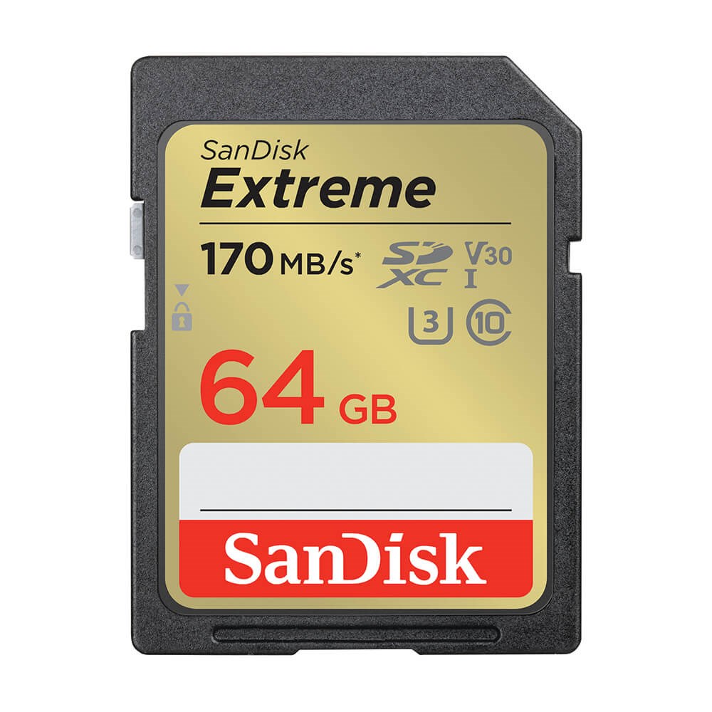 SANDISK SD Extreme UHS-I Card 64GB