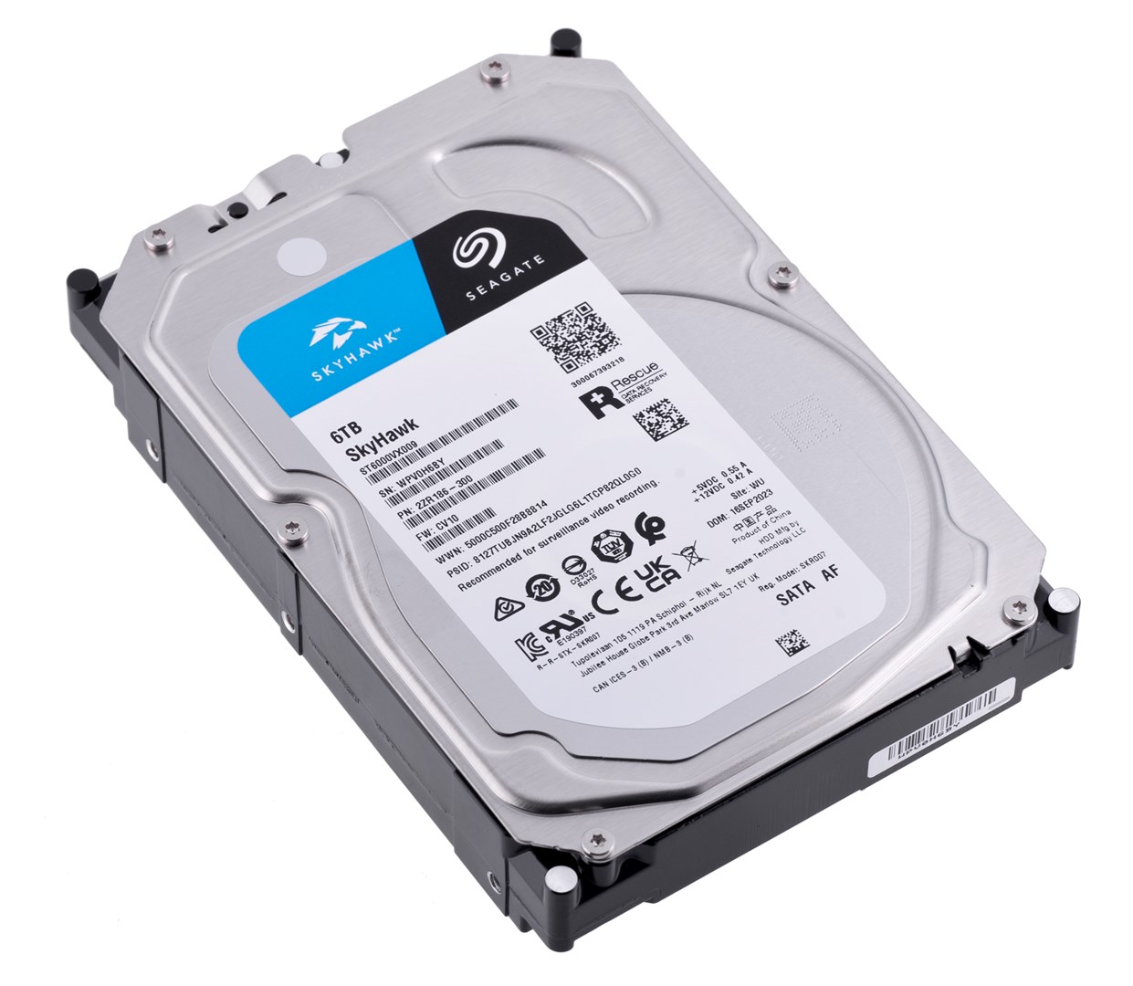 SEAGATE  HDD SkyHawk 6TB 3,5
