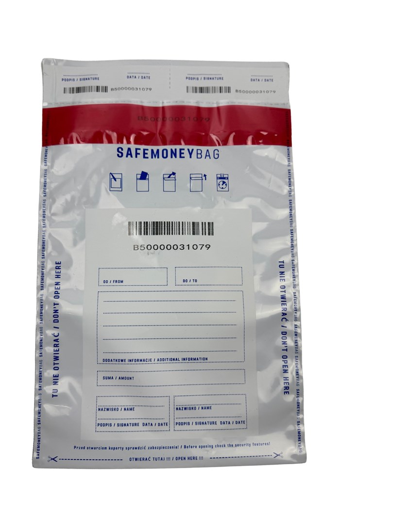 BESTPAK Security envelopes  SAFEMONEYBAG deposit envelopes