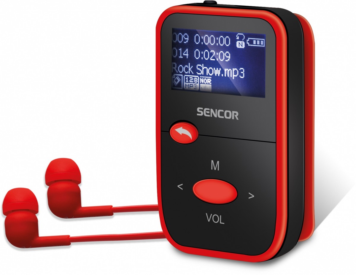 Sencor   SFP 4408RD MP3 PLAYER 8GB