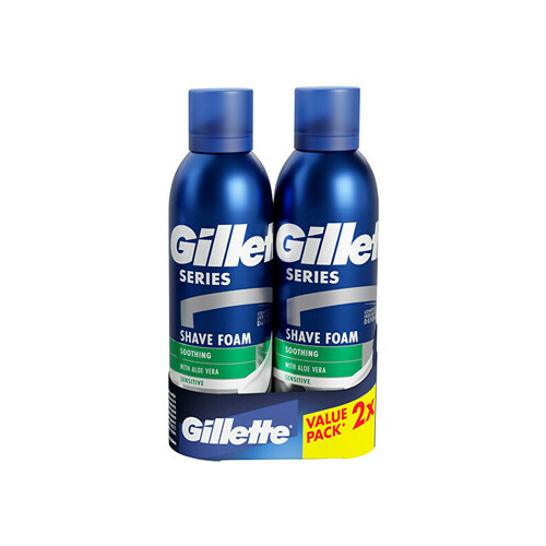 Gillette Series Soothing Shave Foam Duopack