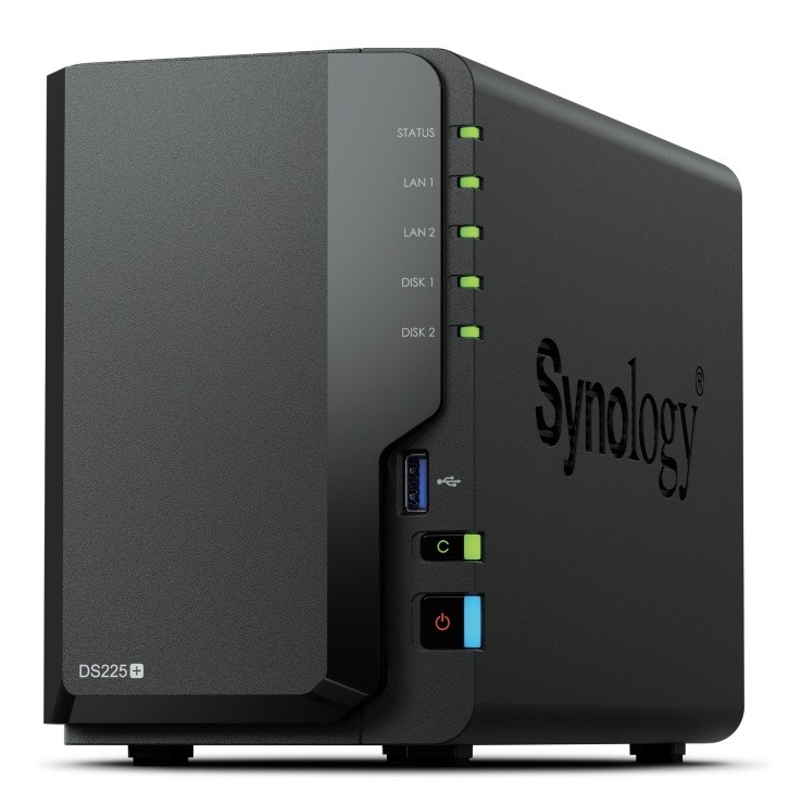 Synology  Server DS225+ 2x0HDD J4125 2GB