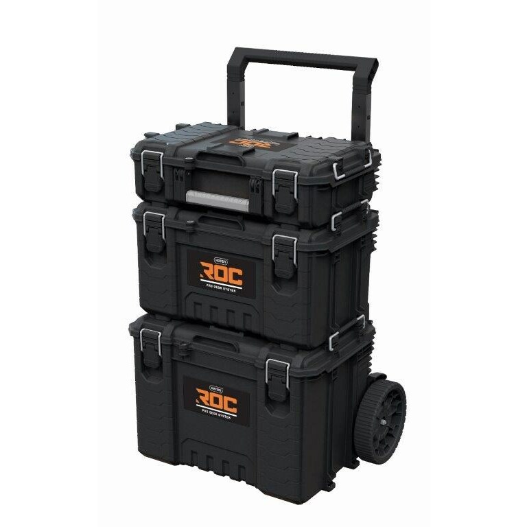 KETER SET OF 3 TOOLBOXES ROC