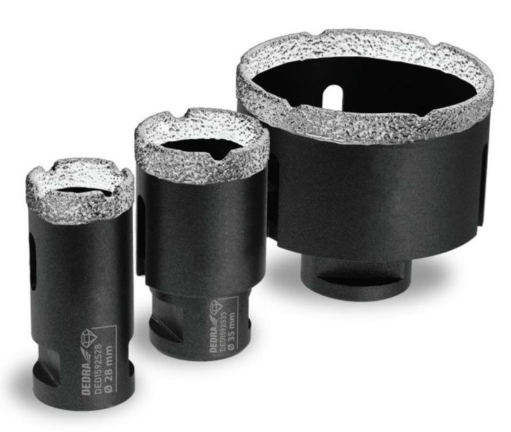 DEDRA Set of diamond corers Vacuum