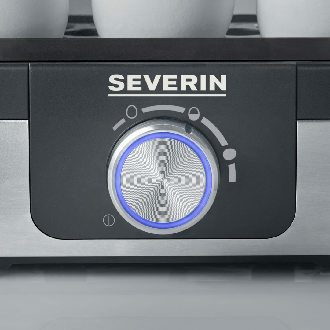 Severin EK 3163 3 egg(s) Black