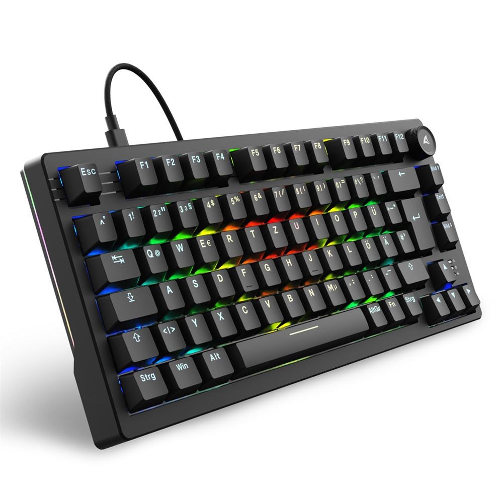 Sharkoon SGK25 keyboard Home USB QWERTZ