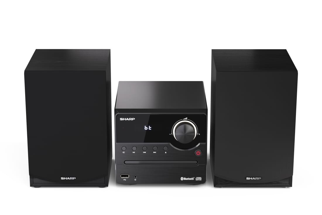 Sharp  XL-B512(BK) Hi-Fi Micro System, CD/FM/USB/Bluetooth