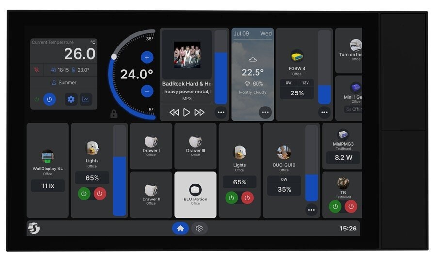 Shelly Display XL Wi-Fi Bluetooth Smart