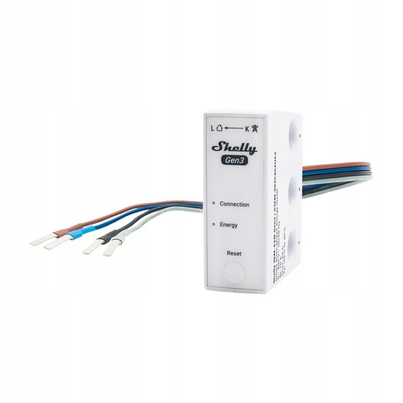 Shelly WiFi 3EM-63W Gen3 1/3-Channel Power