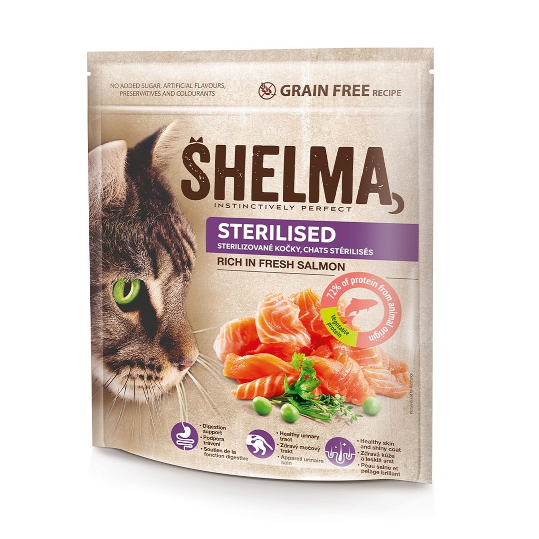 SHELMA  Sterilised Rich in salmon -