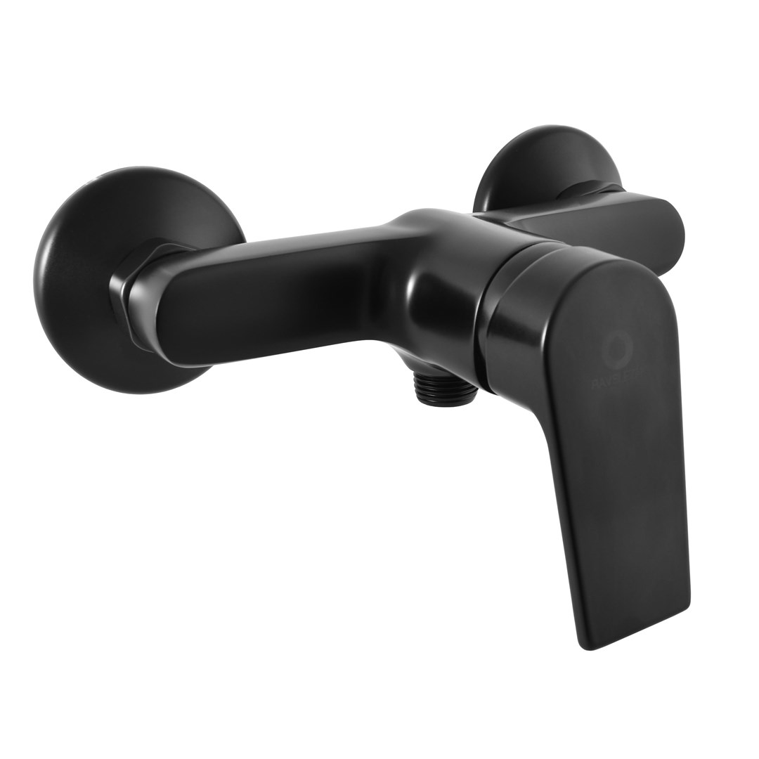No name SHOWER LEVER MIXER BLACK