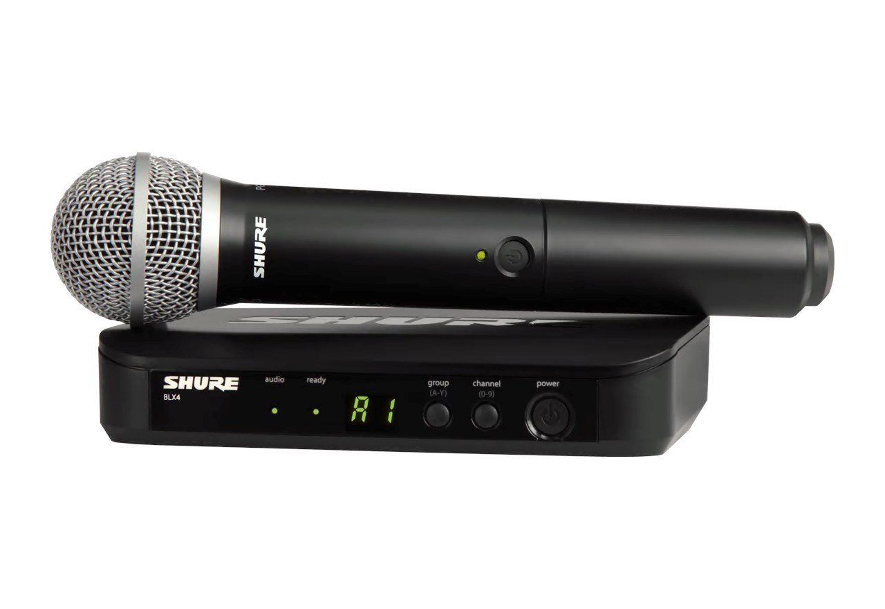 SHURE BLX24E/PG58-H8E - Wireless vocal system