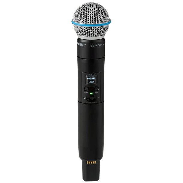SHURE SLXD2+/B58=-G65 - handheld transmitter with