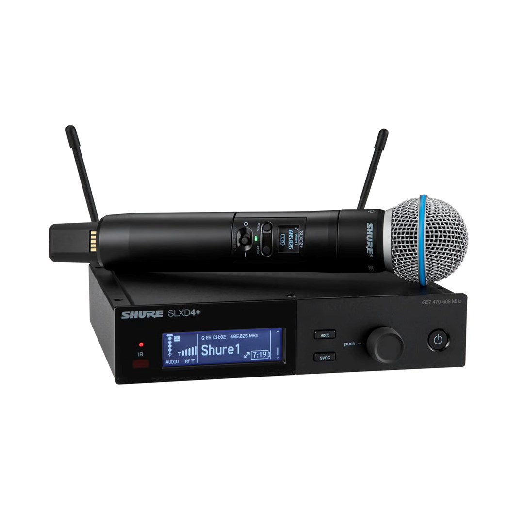SHURE  SLXD24+E/B58-G65 - digital wireless system
