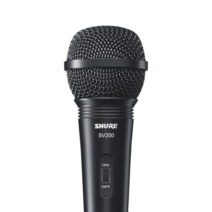 SHURE SV200 microphone Black Karaoke microphone