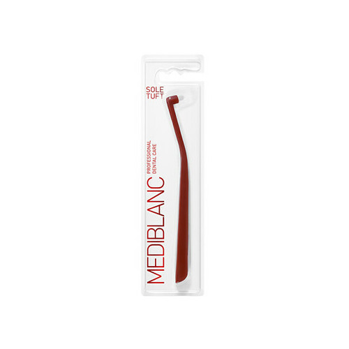 MEDIBLANC Single-Tuft Toothbrush Red 1 pc