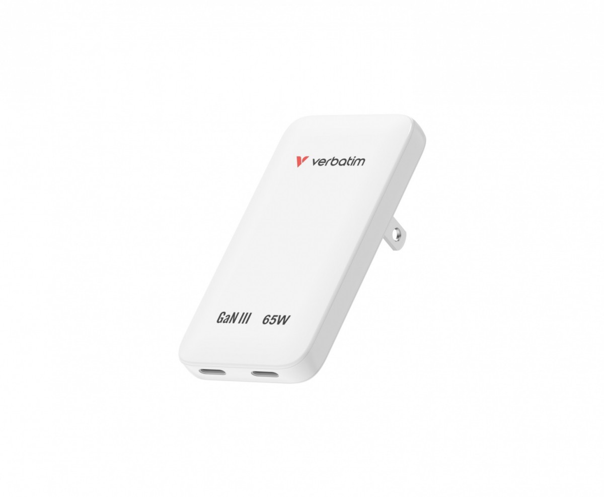 Verbatim  Slim GaN charger 65W 2x