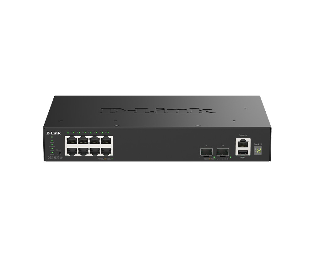D-Link Smart Managed Switch DGS-1530-10/E 8