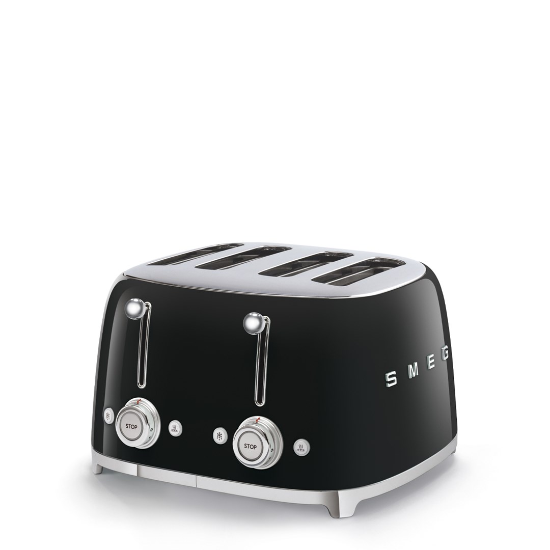 SMEG 50`s Style Toaster TSF03BLEU Black