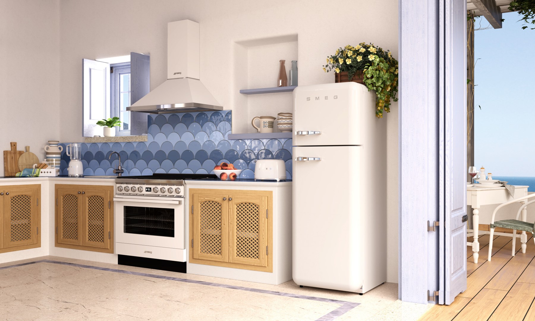 SMEG Toaster white TSF01WHEU | TSF01WHEU
