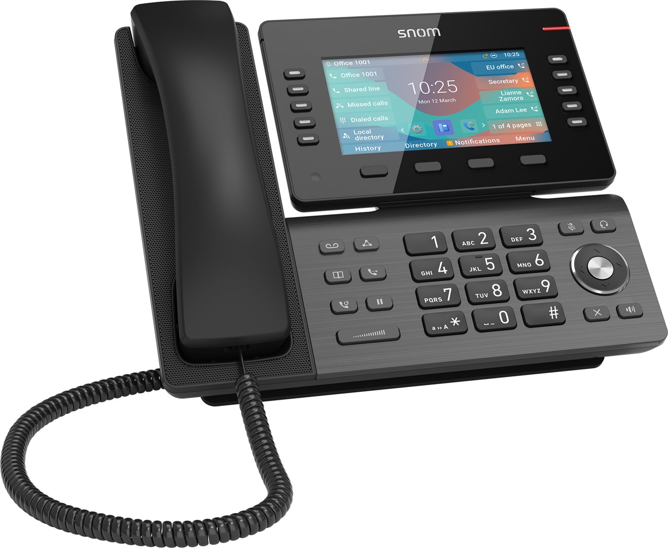 Snom D865 IP phone Grey TFT