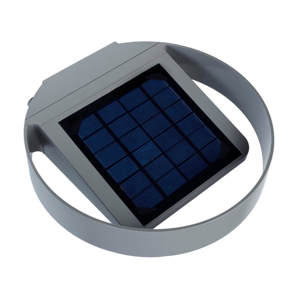 GreenBlue Solarna lampa ścienna okrągła GB130