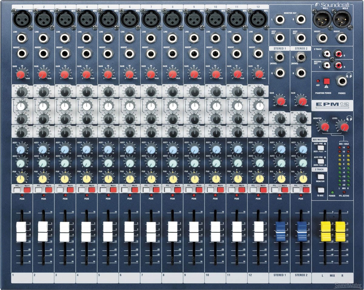 No name Soundcraft EPM12 Analog Mixing