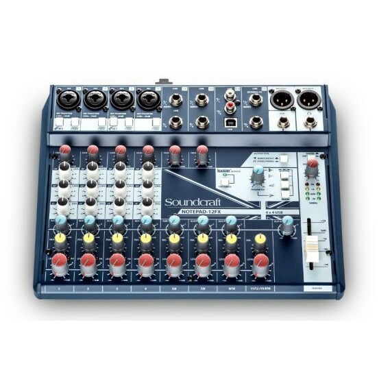 No name Soundcraft Notepad-12FX Mixing Console