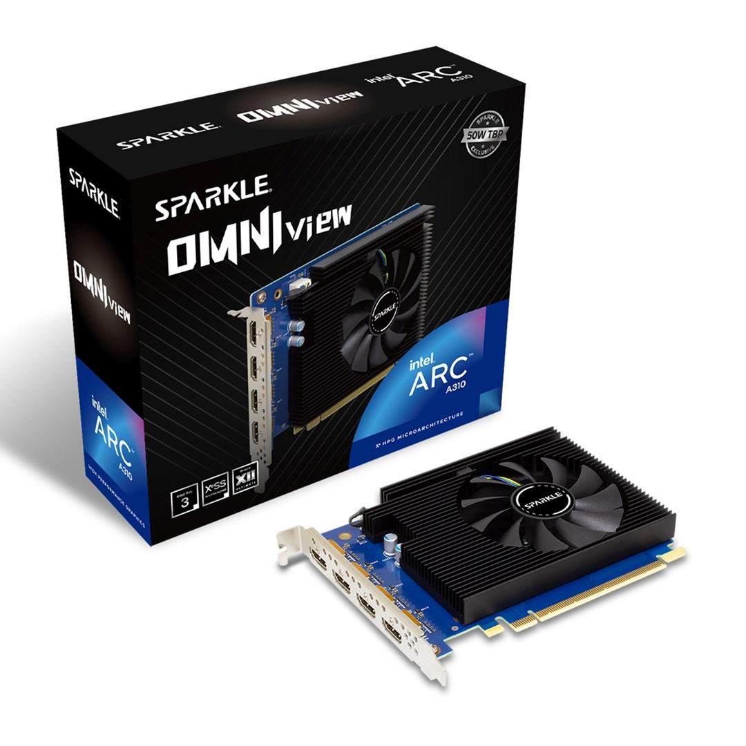 SPARKLE Intel Arc A310 Omni View