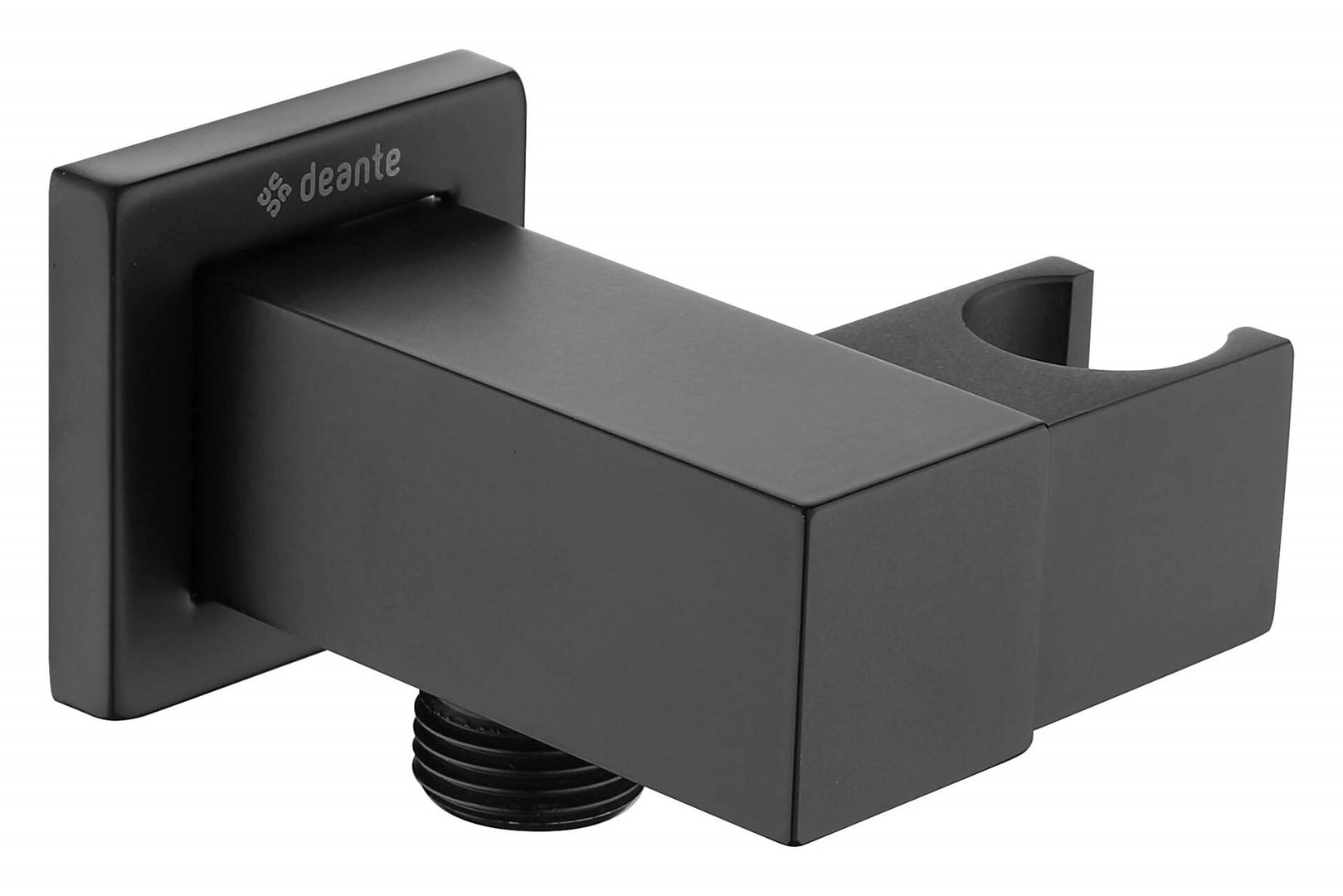 Deante Square angled connector with handset